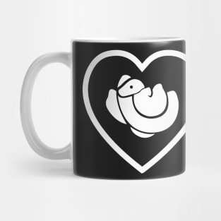 I Love My Ball Python | Heart Mug